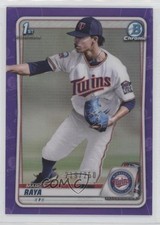 2020 Bowman Draft Chrome Purple Refractor 219/250 Marco Raya #BD-63 0r5k