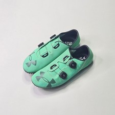 Under Armour SpeedForm Sprint Pro BOA Racing Spikes Green Iridescent Men's Sz 10