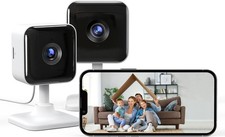 GNCC 2K Indoor Security Camera 2 Pack Motion WiFi CCTV