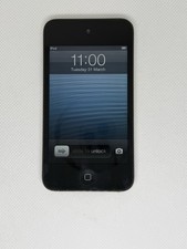 Apple iPod Touch 4th Generation Black Silver 8GB Camera Touch Screen