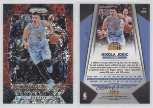 2017-18 Panini Prizm Fast Break Red Prizm /125 Nikola Jokic #166