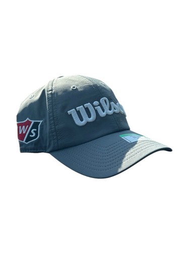 Wilson Golf Pro Tour HERREN verstellbarer Rückenriemen Mütze Kappe grau NEU EINHEITSGRÖSSE - Bild 6 von 6