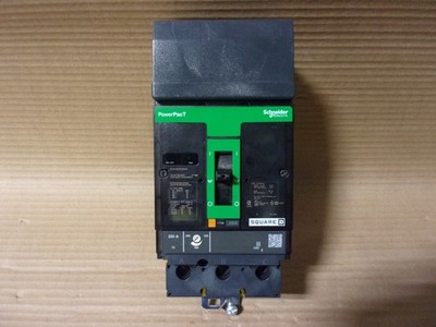 NEW SQUARE D JGA JGA36250SA SHUNT TRIP 3 Pole 250 Amp 600V Circuit Breaker