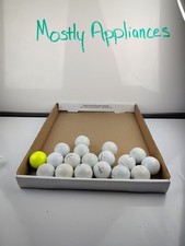 18 Titleist Golf Balls Used W/ 18 Tees Assorted Pre-owned