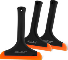 All-Purpose Small Silicone Squeegee for Car  Home Cleaning, 3 Pack Window Tint