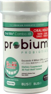 Probium Premium Probiotics Oral Blis Combo 4B Fast Melt 30 tablet