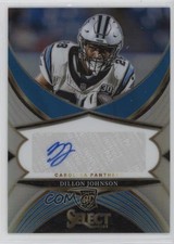 2024 Panini Select Signatures Silver Prizm Dillon Johnson #SSP-DJO Auto 0rd2
