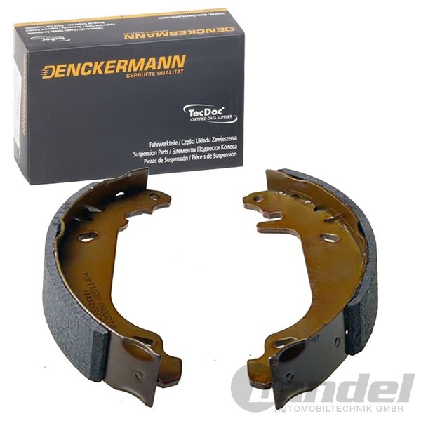 Denckermann Handbremsbacken Satz Passend FüR CitroËN Xsara ZX Peugeot 306 |-image