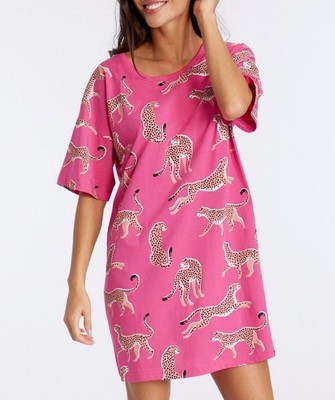 NEU - VIVANCE DREAMS - GR. 48/50 - Sleepshirt / Nachthemd pink-gemustert