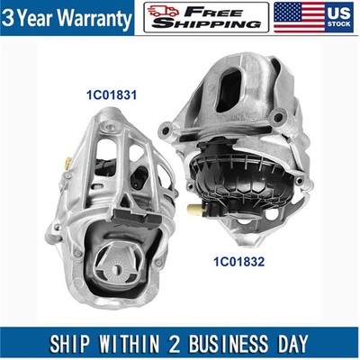 2x Engine Motor Mount For Audi A6 C8 Avant S6 A7 Q5 Q7 Q8 4MB 4MN 4M0199372ET