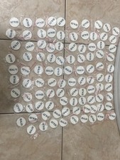 95 PRO Dealer Puck Button. Casino Texas Hold'em Poker Accessories LOT OF 95