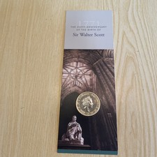 2021 Sir Walter Scott £2 Two Pound Coin Brilliant Uncirculated