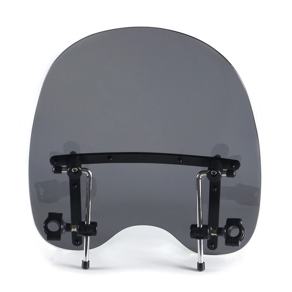 19"x17" Smoke Windshield Windscreen For Kawasaki Vulcan VN800 900 1500 1600 1700 Foto 4 de 4