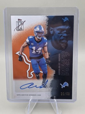 Amon-Ra St Brown 2025 Topps signature class auto #19 orange 20/50 - Lions 🔥