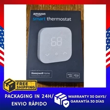 Smart Thermostat – Works With Alexa – White – Brand New