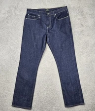 Ike Behar Men’s Jeans 34x30 Dark Wash Stretch Denim Classic Straight Fit NWT