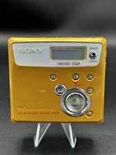 Sony Net MD Walkman MZ-N505 Gold Portable MiniDisc Recorder Player