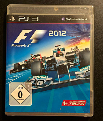 F1 2012   Sony PlayStation 3 (PS3)   Autorennen   Formula 1 Serie   USK 0