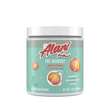 Alani Nu Pre Workout Powder Juicy Peach 30 Servings
