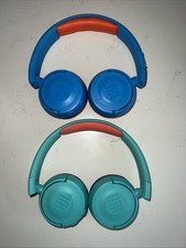 Lot Of 2 JBL JR 300BT Kids On-Ear Wireless Bluetooth Headphones