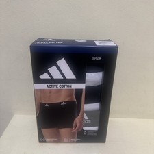 Image of Adidas Men’s 3 Pack Trunks Or Boxer Briefs Cotton - Sizes Available