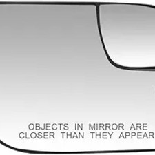 Passenger Side Heated Mirror Glass Replacement 2011-2019 Passenger Side Right 
