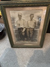 19Th Century Baseball Players Framed Photo 11 1/2 X 15 1/2 In Original Frame