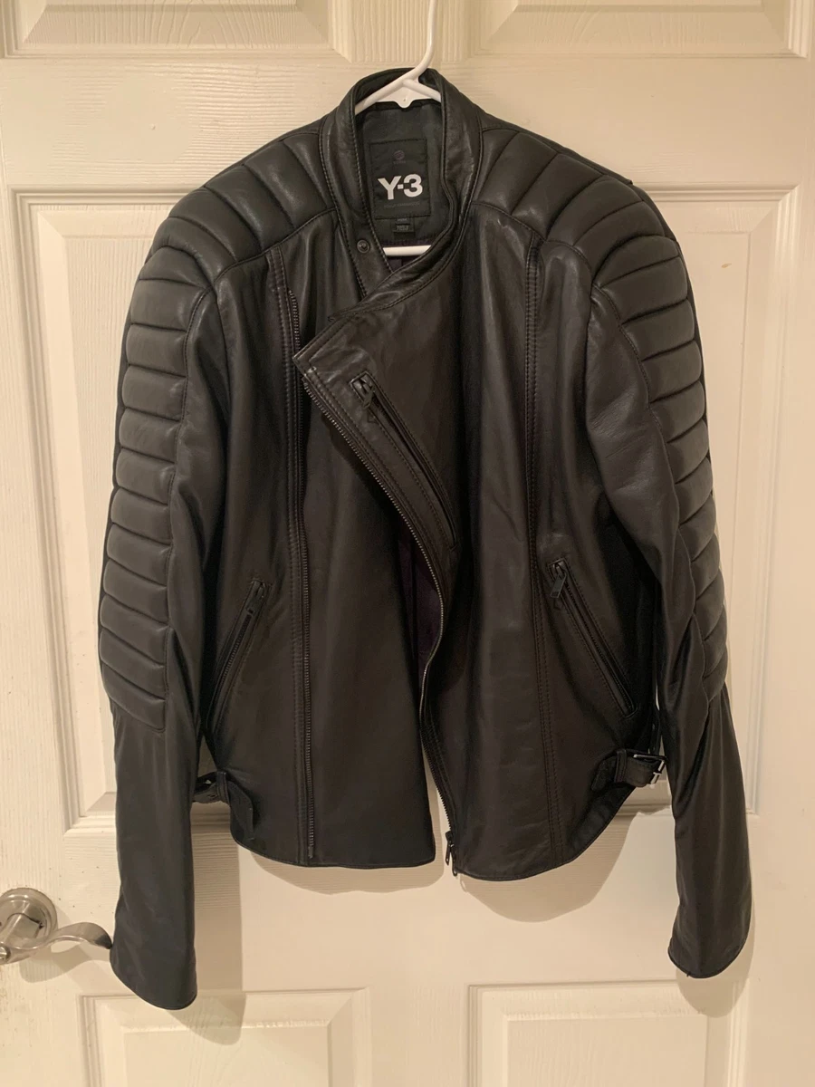 Yohji Yamamoto Coats, Jackets & Vests Leather Outer Shell for Men