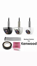 Rear View BackUp Camera For KENWOOD DMX907S Black Silver White Kit