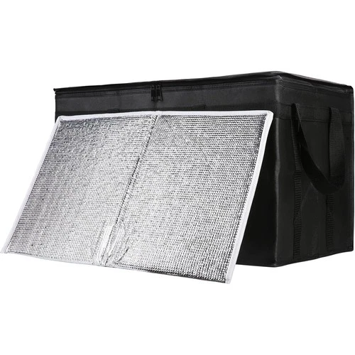 1-Pack Insulated Food Delivery Bag with Hard Bottom, XXX-Large Commercial Foo... - Picture 1 of 2