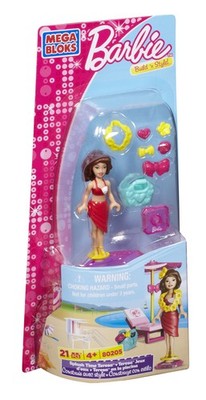 MEGA BLOKS - BARBIE - SPLASH TIME TERESA (21 Teile)
