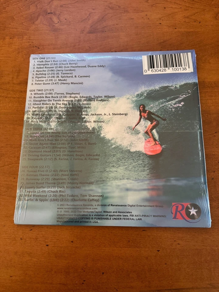 THE VENTURES - GREATEST HITS - 2-LP - MARBLE VINYL - RARE - BRAND NEW (SEALED)! - Image 4 of 4