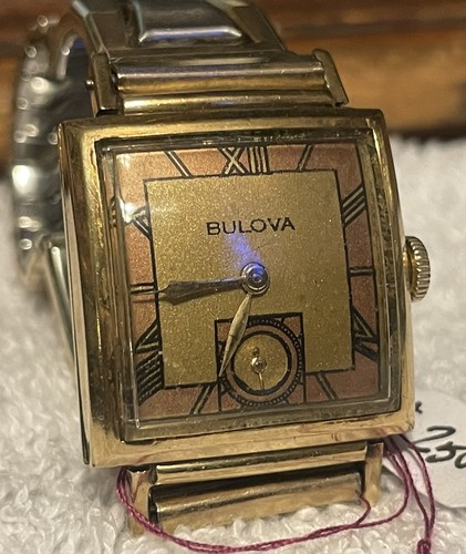 Vintage 1945 Bulova Westchester 10k Gold Filled
