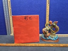 Resin Dragon Fantasy Figure, unknown maker, 7 inches high