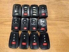 LOT of 12 TOYOTA SMART REMOTES FOBS USED LOCKSMITH OEM WORN!