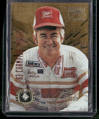1996 Pinnacle #12 Bobby Allison Promo with stone