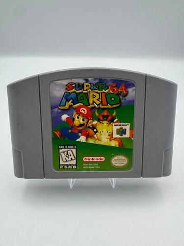 Super Mario 64 N64 Authentic Cartridge Tested Working Used-Acceptable