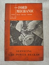 1956 The Ford Mechanic Service Forum Servicing Car Power Brakes No. 3