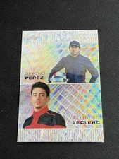 Sergio Perez / Charles Leclerc 2023 Leaf Metal Dual /25 RC Formula 1