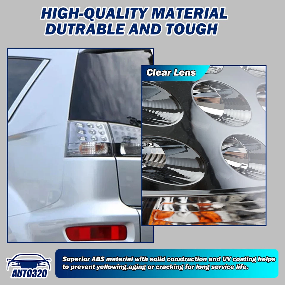 Luz trasera del lado del conductor para Mitsubishi Outlander EX 2007-13 lámpara de freno trasera Foto 4 de 4