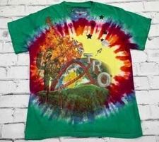 Astroworld Shirt Men's Medium Tie Dye Travis Scott 2018 Rap Album Rapper Rap Tee