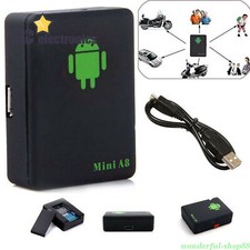 A8 Mini Time Car Kid Pet 2G GSM/GPRS/GPS Global Locator Real Tracking Tracker