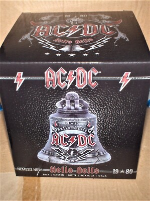 AC/DC - AUFBEWAHRUNGSBOX HELLS BELLS , 13 cm Polyresin - Neu,Lizenz,OVP,Rarität