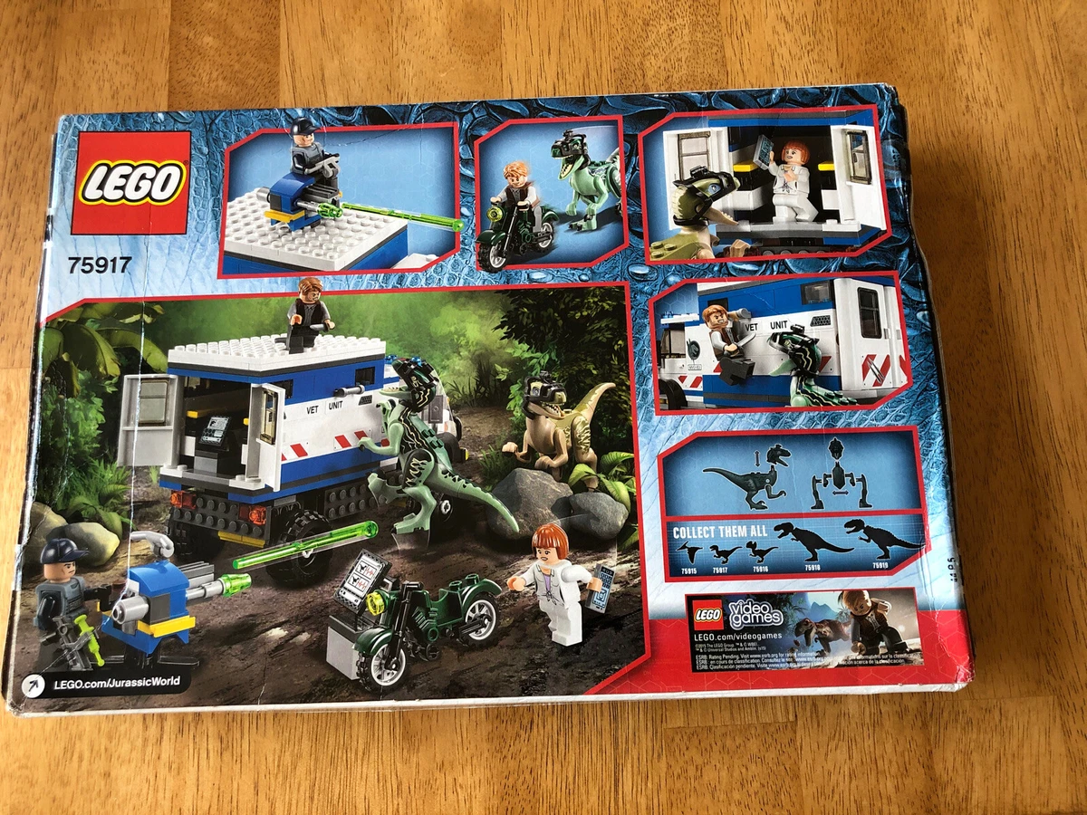 LEGO Jurassic World Raptor Rampage 75917