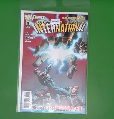 JUSTICE LEAGUE INTERNATIONAL #2 VOL. 3 7.0 DC COMIC BOOK H33-157