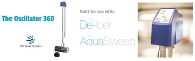 NEW Oscillator Attachment for Dock Mount Aquasweep & De-Icer w/ 50' Cord