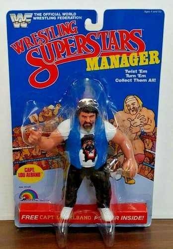 WWF Captain Lou Albino  LJN 1980 Wrestling Figure ...