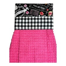 Knitting - Handmade Hanging Kitchen Dish Hand Towel - 100 Cotton 195