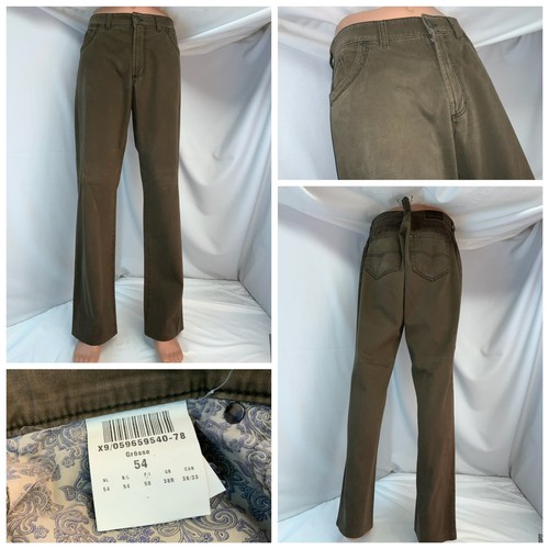 Gardeur Jeans Pants 38x33 Brown Cotton Elastane Md Tunisia YGI K1-230 | eBay