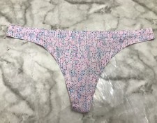 Maidenform Thong String Soft Multicolor Panties Underwear Zs Large Nylon